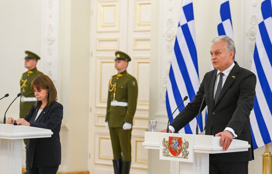 Graikijos prezidentės vizitas Lietuvoje