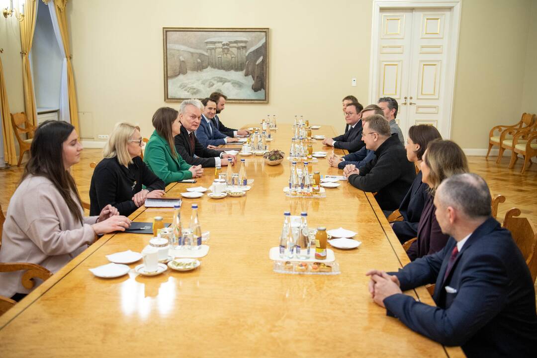 G. Nausėda susitiko su Europos miestų vadovais