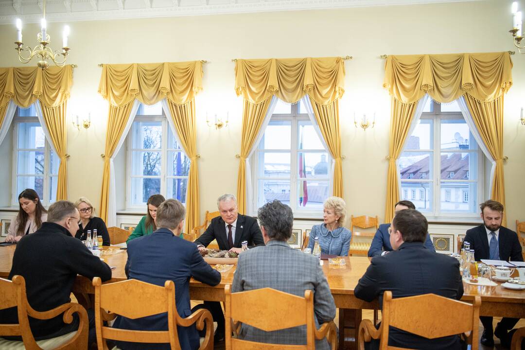 G. Nausėda susitiko su Europos miestų vadovais