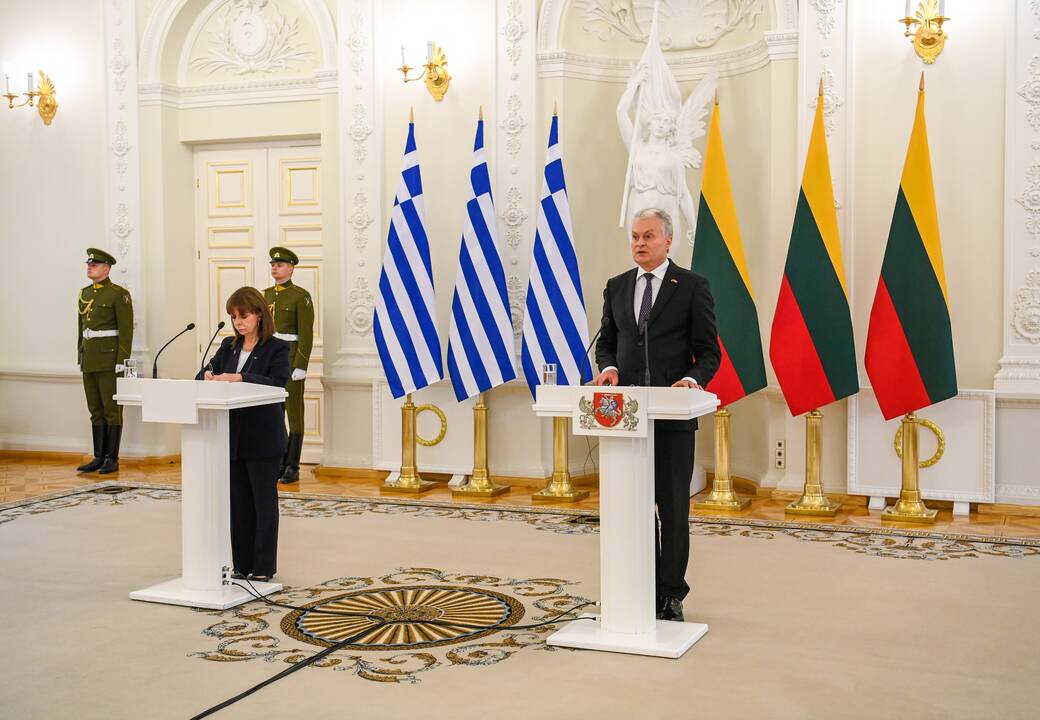 Graikijos prezidentės vizitas Lietuvoje