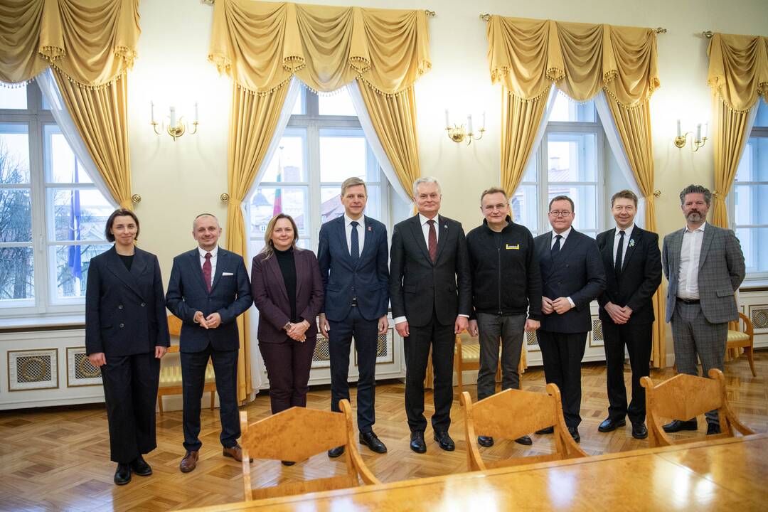 G. Nausėda susitiko su Europos miestų vadovais