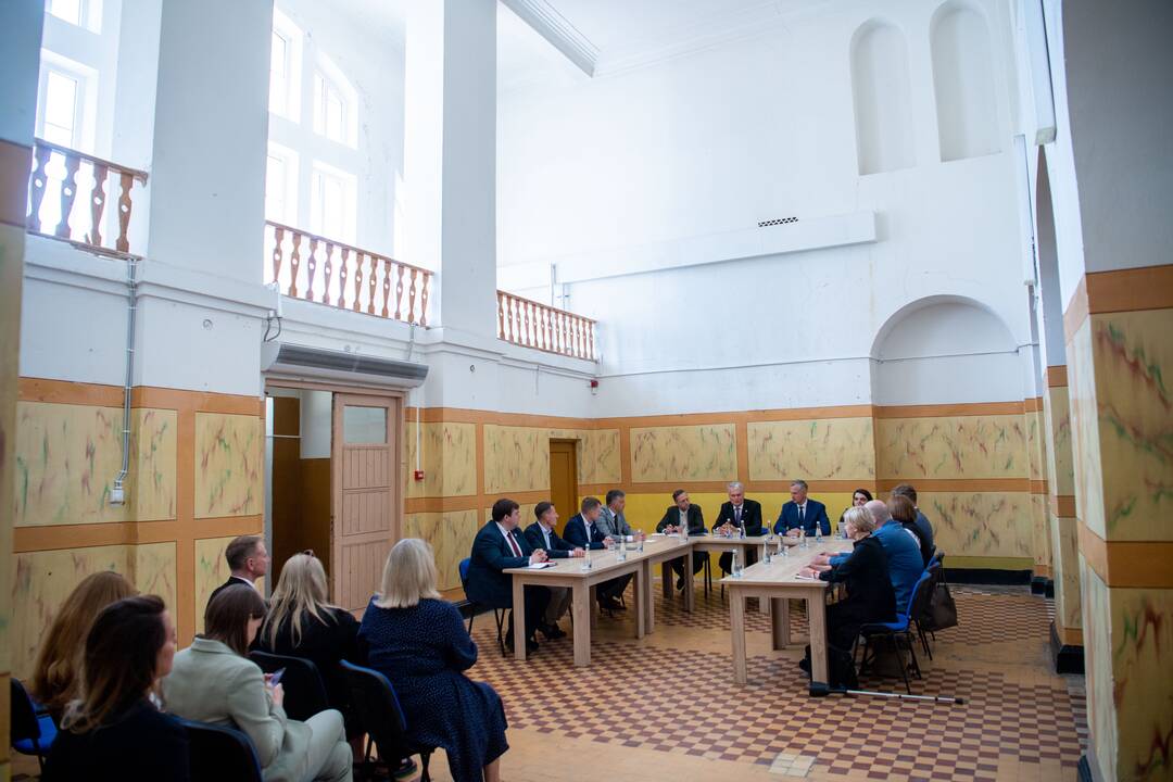 Prezidento darbo diena Rokiškyje