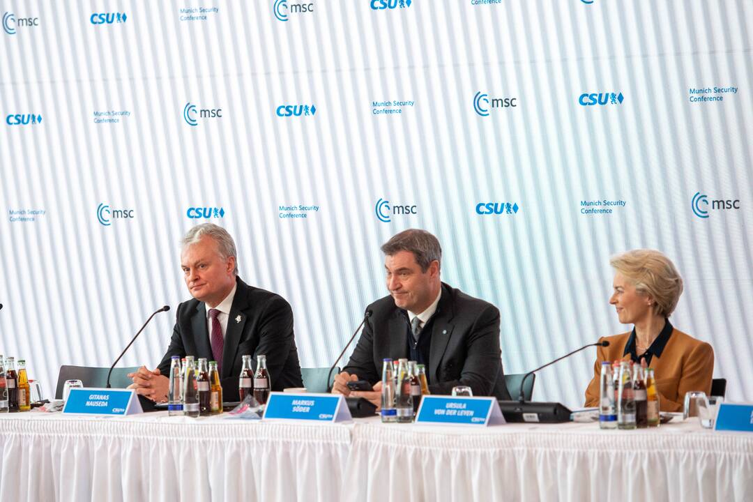 G. Nausėda dalyvauja Miuncheno saugumo konferencijoje