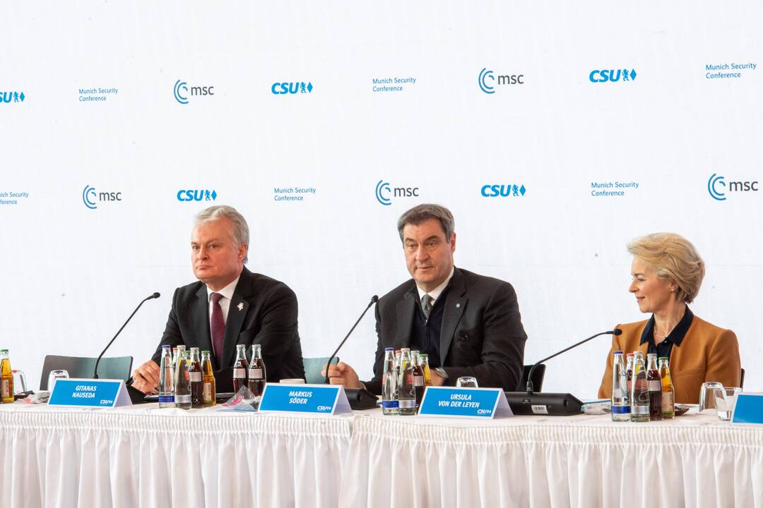 G. Nausėda dalyvauja Miuncheno saugumo konferencijoje