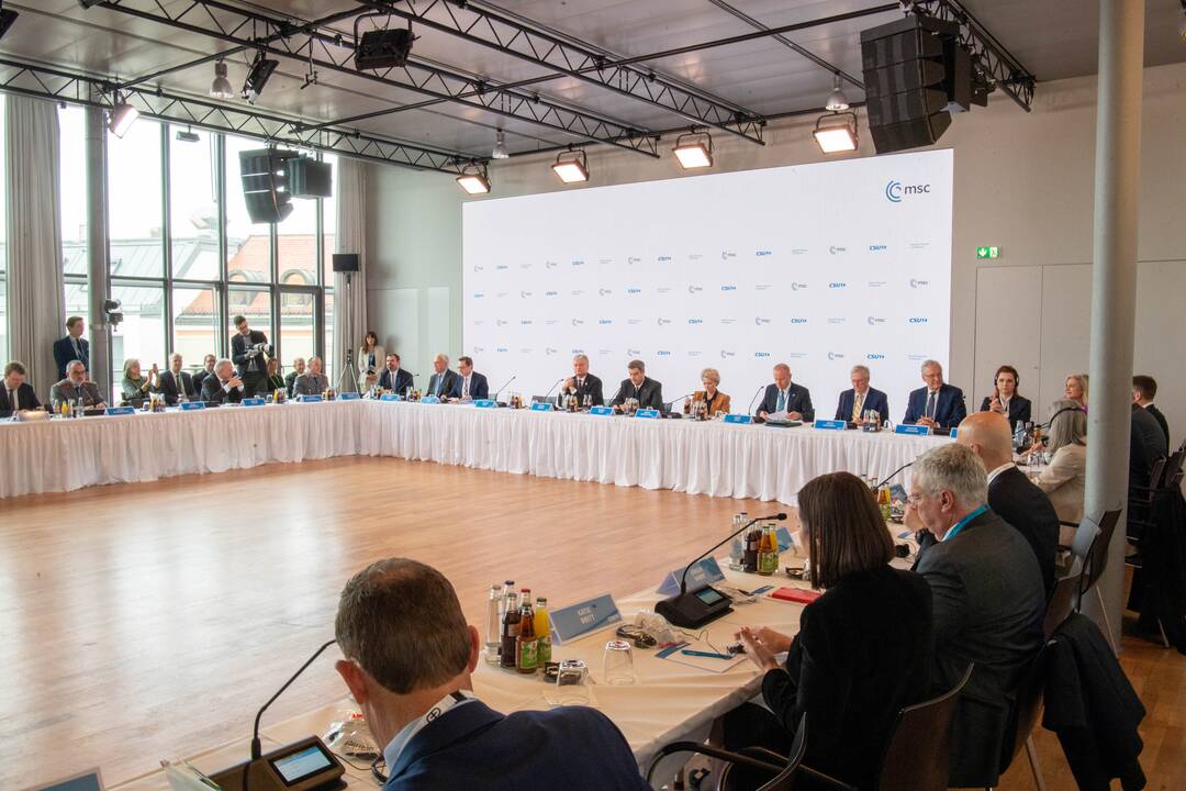G. Nausėda dalyvauja Miuncheno saugumo konferencijoje