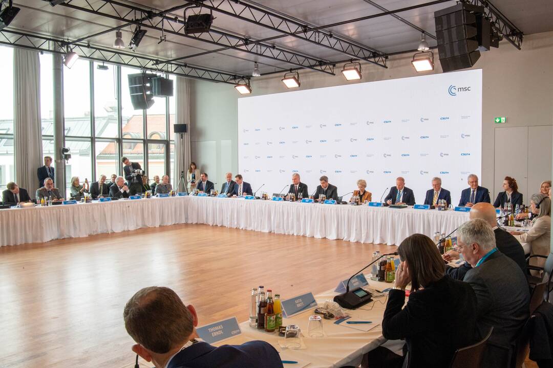 G. Nausėda dalyvauja Miuncheno saugumo konferencijoje