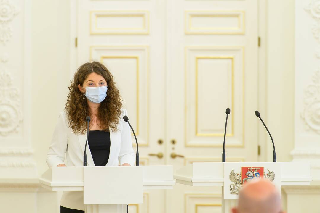 Prezidentas priėmė aštuonių teisėjų priesaikas