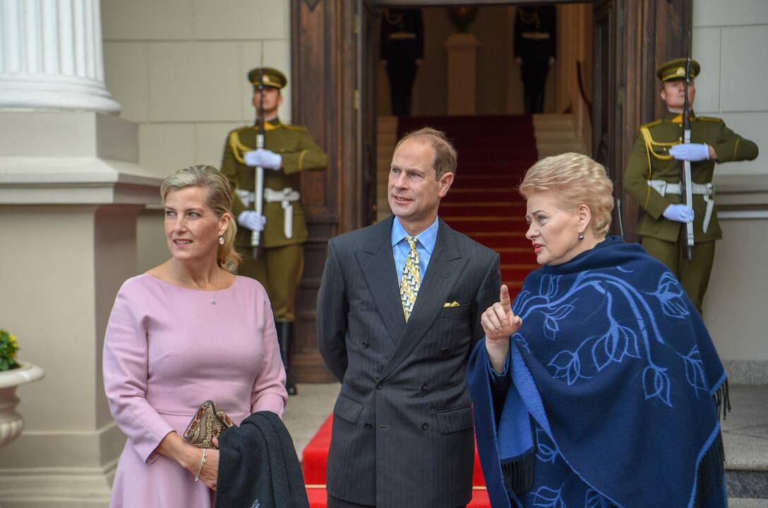 Lietuvoje – britų karališkieji svečiai