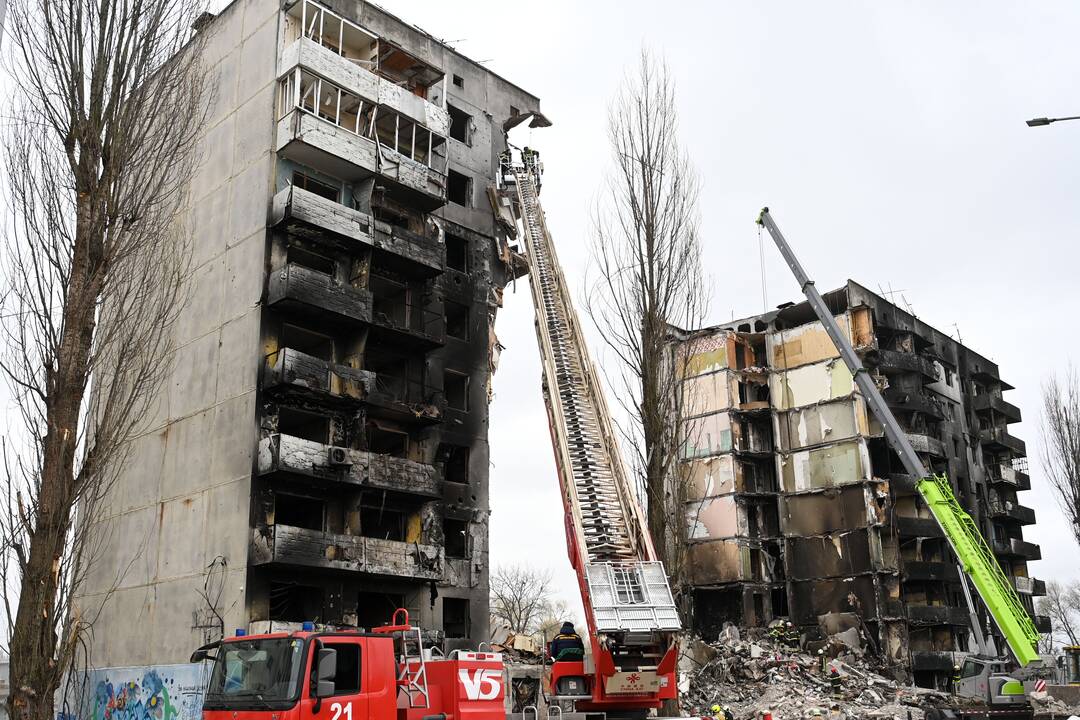 Vyriausybė Borodiankos savivaldybei perdavė 36 šeimoms skirtą mobiliąją gyvenvietę