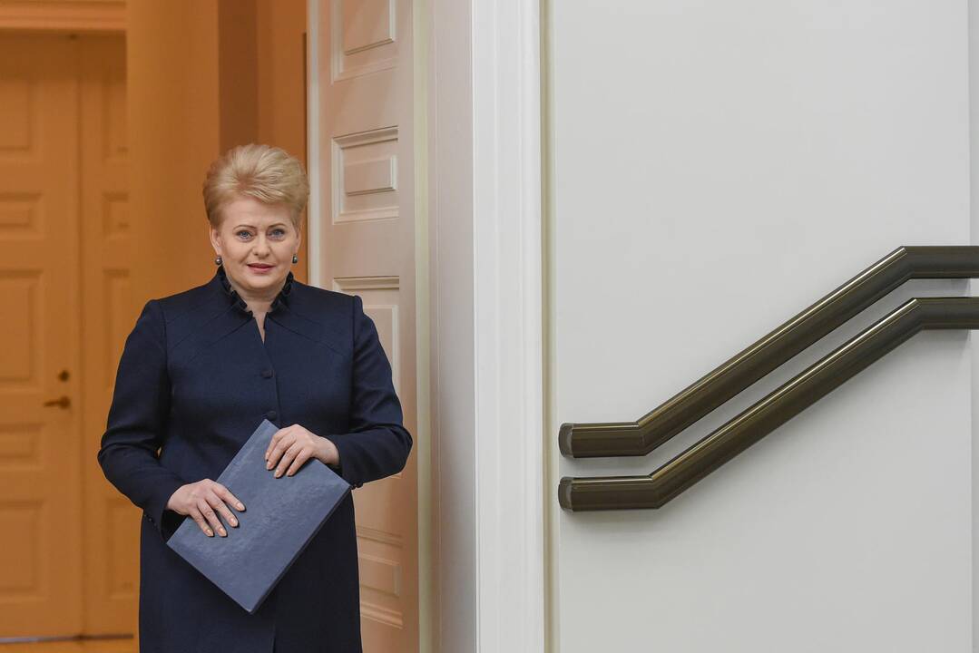 Prezidentė įteiks valstybės apdovanojimus