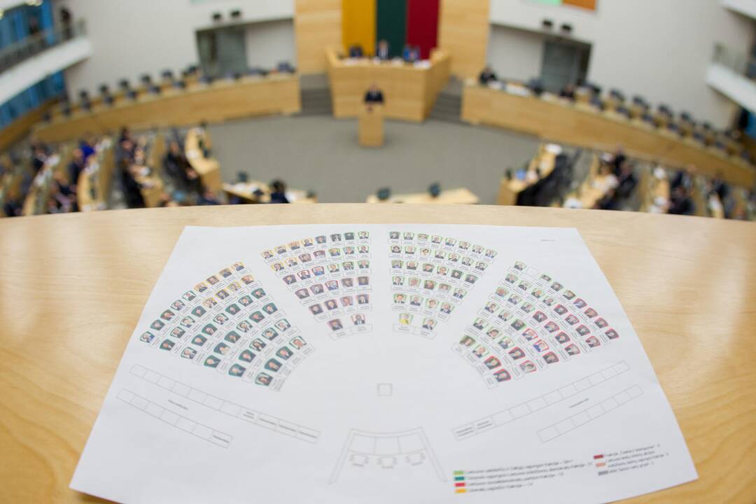 STT pareigūnai lankėsi Seime, paėmė dokumentus