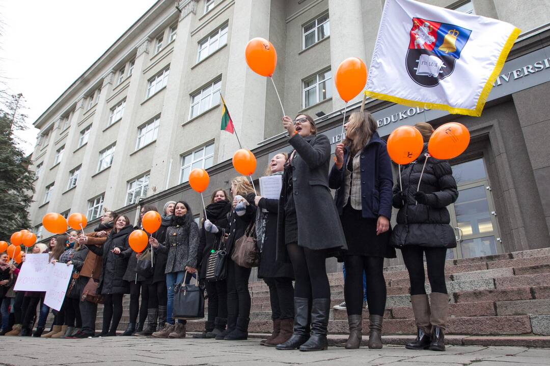Penki universitetai prarado daugiau nei po pusę pirmakursių