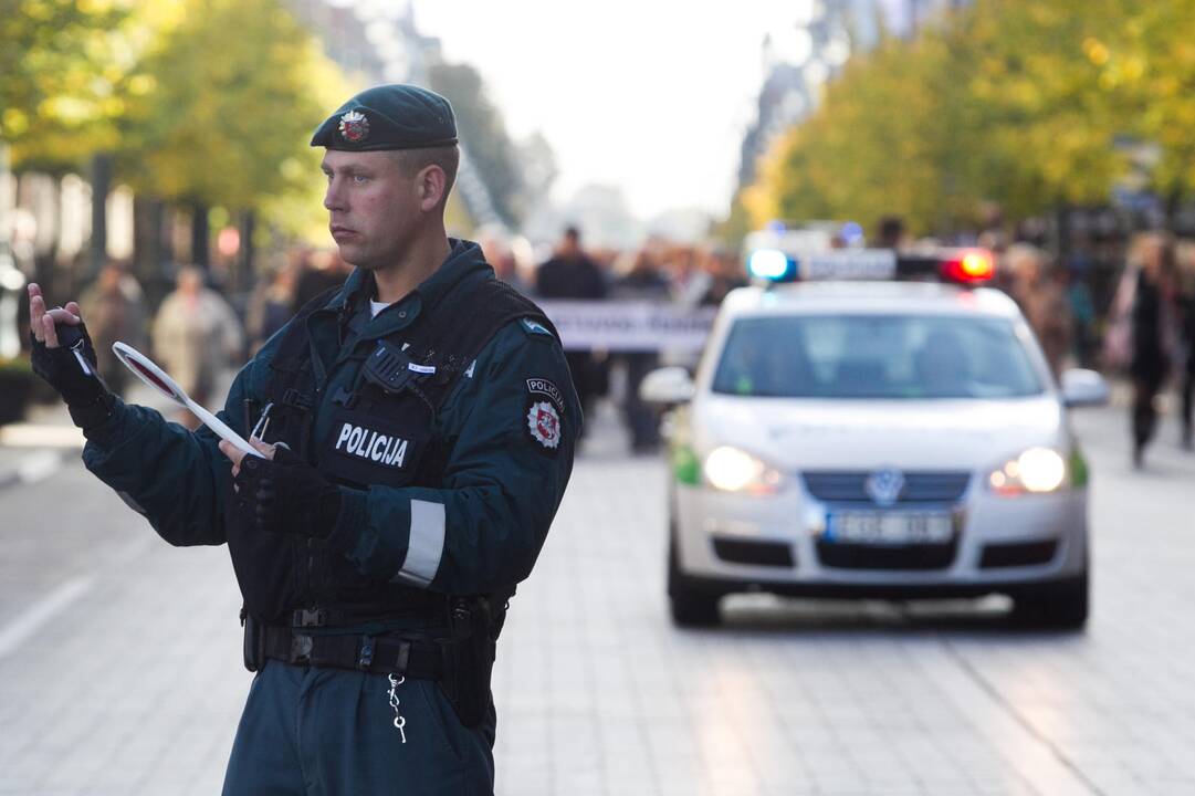 Nuo kitų metų policija pildys vieną protokolą vietoj penkių