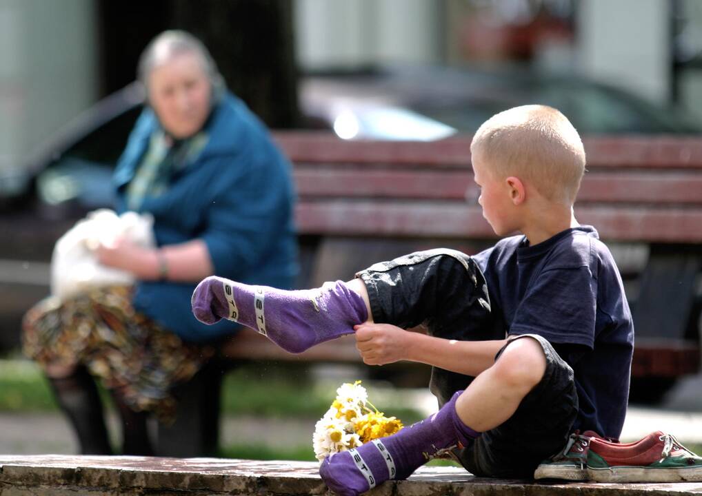 Pagal vaikų gerovės rodiklius Lietuva užima 33-ą vietą iš 38-ų šalių