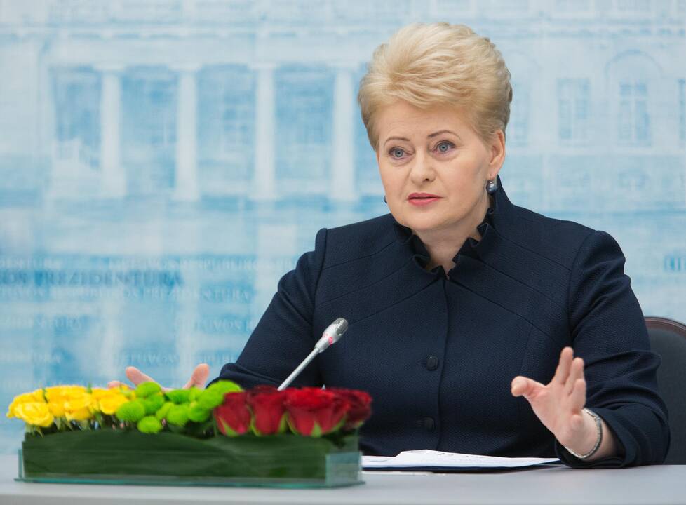 D.Grybauskaitė: Ukrainos skirtas apdovanojimas – įvertinimas visai Lietuvai