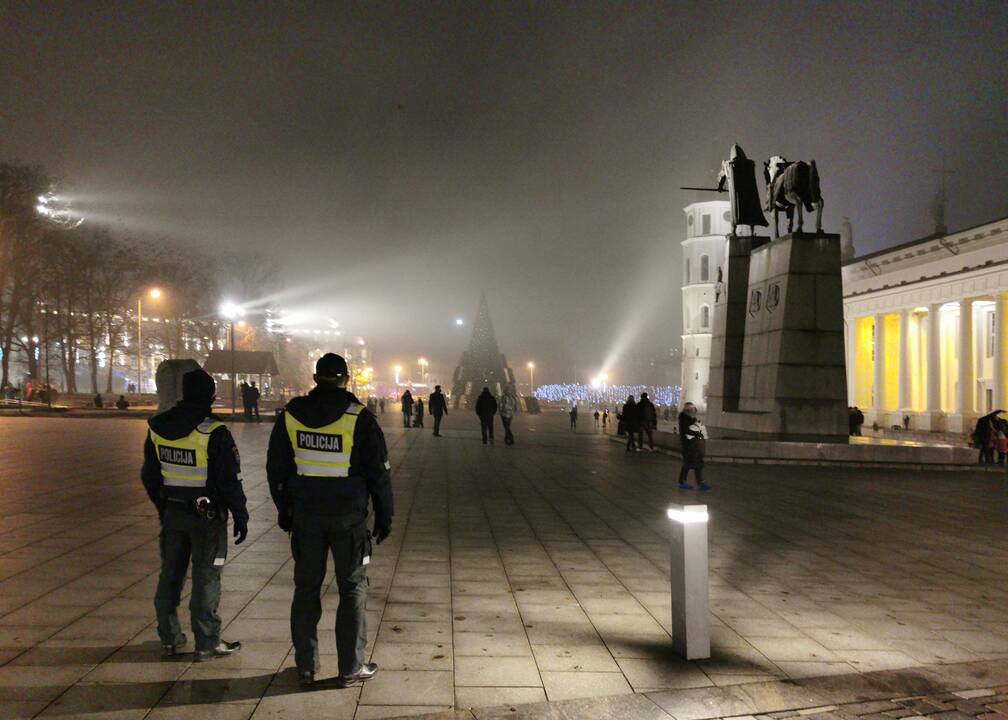 Naujųjų 2021 metų sutikimas Vilniuje