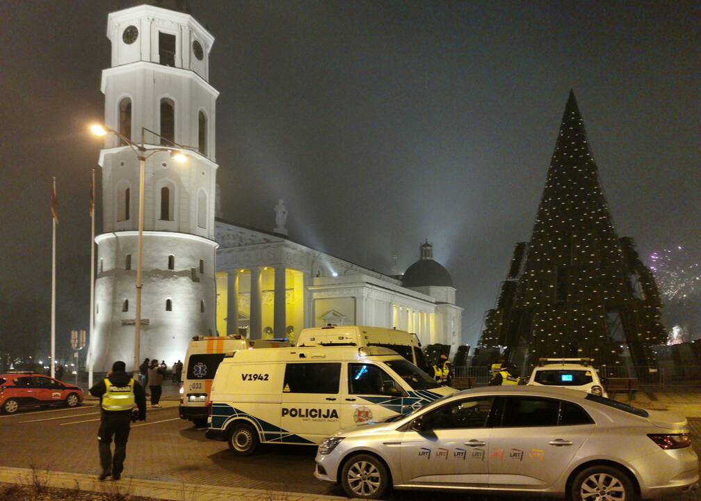 Naujųjų 2021 metų sutikimas Vilniuje