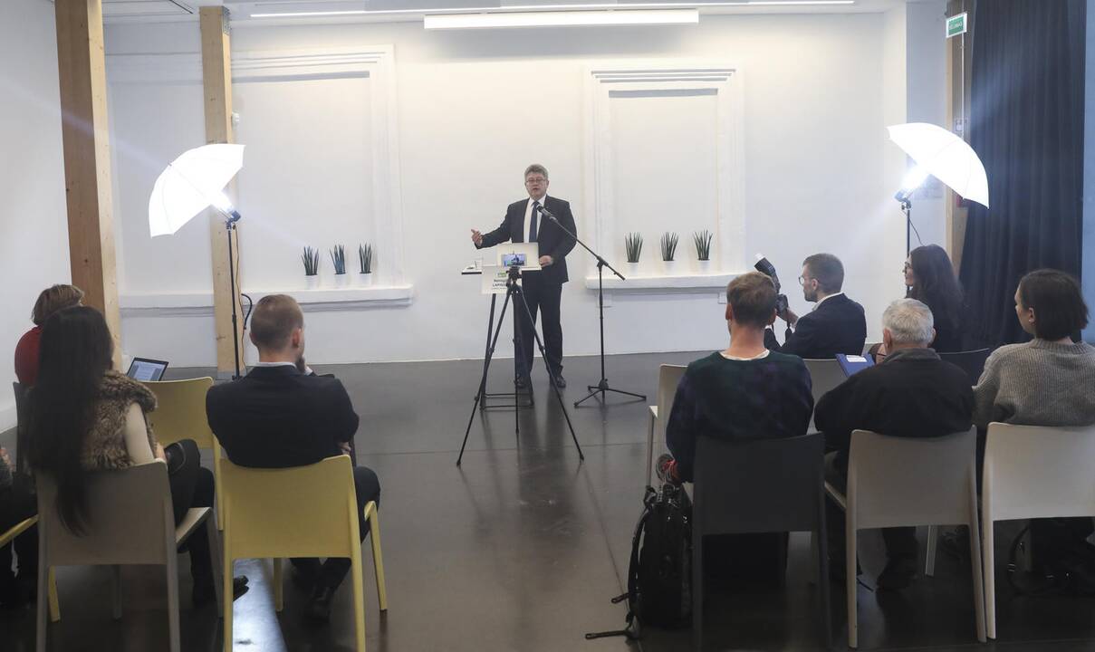 Lietuvos žaliųjų partijos pirmininkas Remigijus Lapinskas