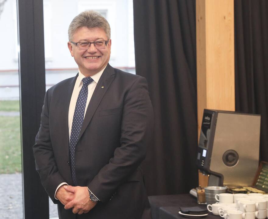 Lietuvos žaliųjų partijos pirmininkas Remigijus Lapinskas