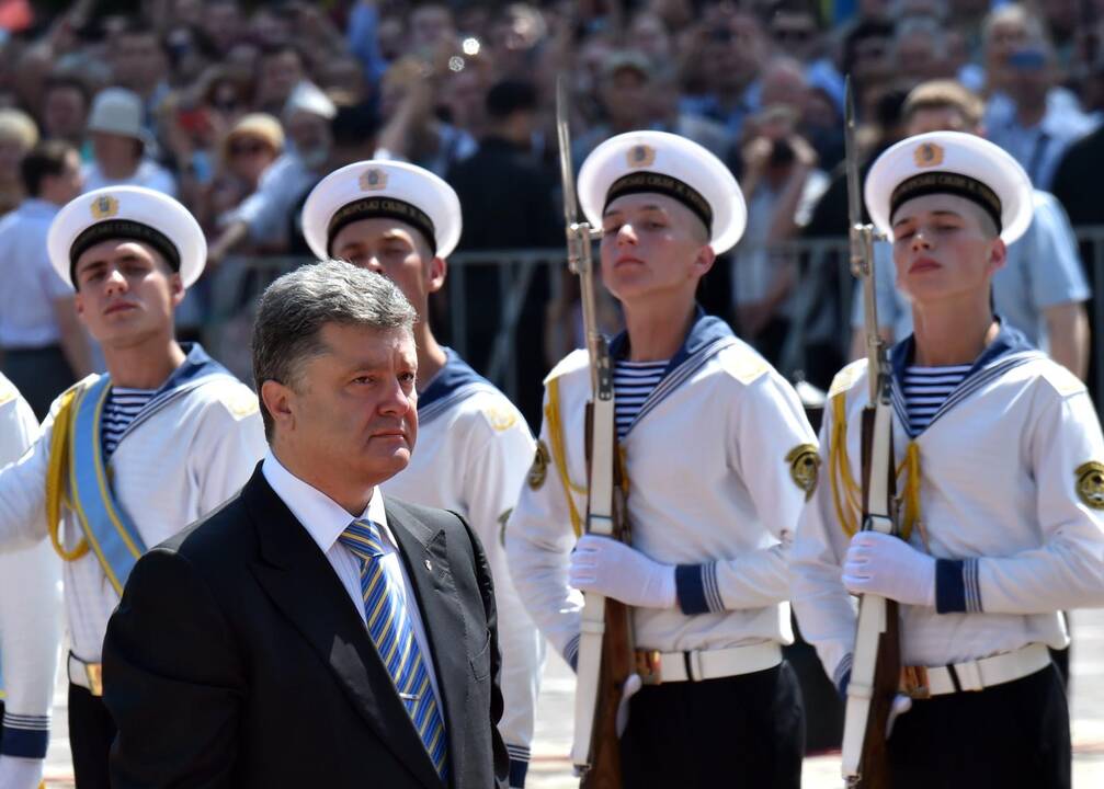 Ukrainos prezidentas birželio 15 dieną paskelbė gedulo diena