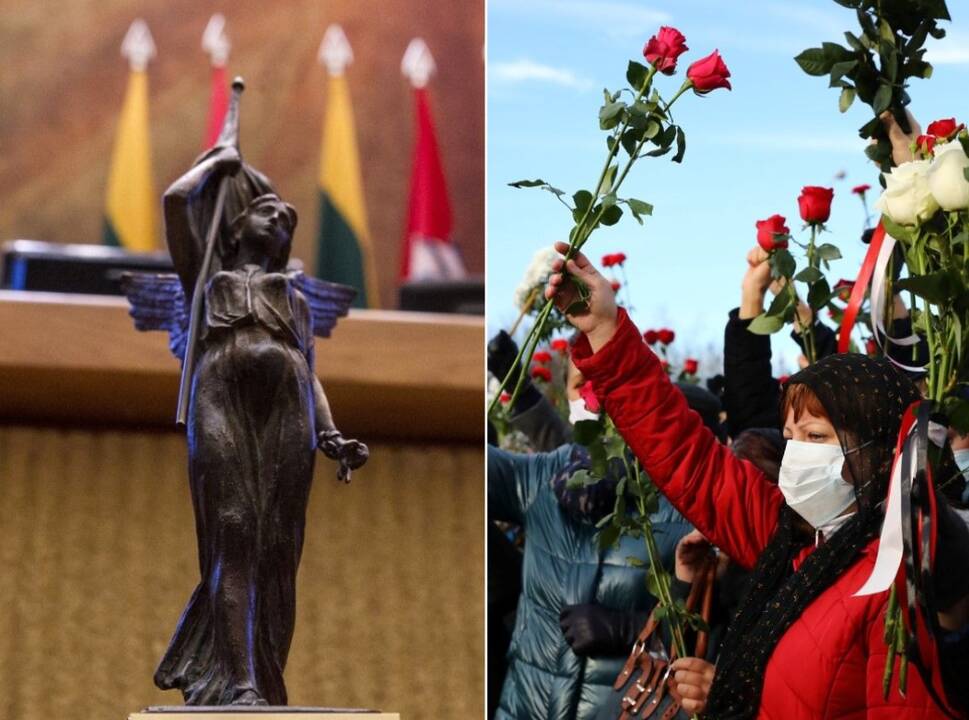 Šių metų Laisvės premiją siūloma skirti Baltarusijos demokratinei opozicijai