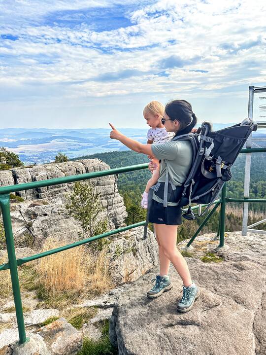 Pokyčiai: kadaise mėgę ramesnį poilsį, gimus dukrai Agnietei, R. ir M. Gužauskiai laisvalaikį ėmė leisti daug aktyviau.