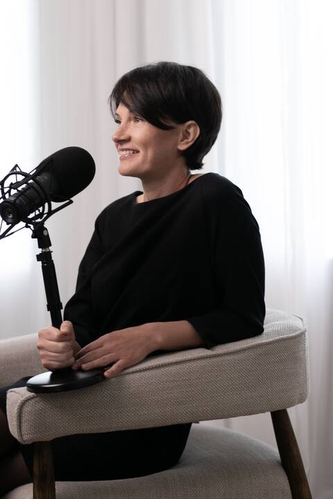 Kelias: N. Bliūdžiūtė prisipažįsta, kad įgyti viešojo kalbėjimo patirties prireikė penkiolikos metų intensyvaus darbo.