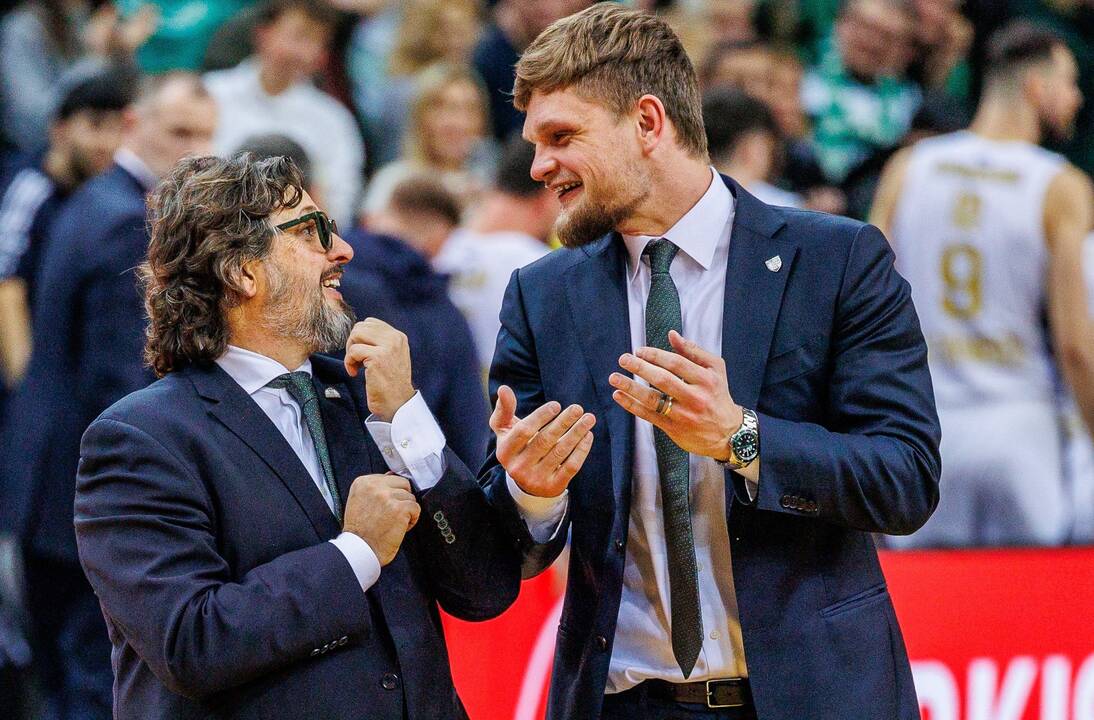 „Žalgiris“ planuoja dovaną A. Saboniui