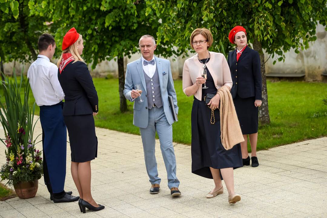 Prezidentui V. Adamkui suteiktas Maltiečių garbės nario vardas 