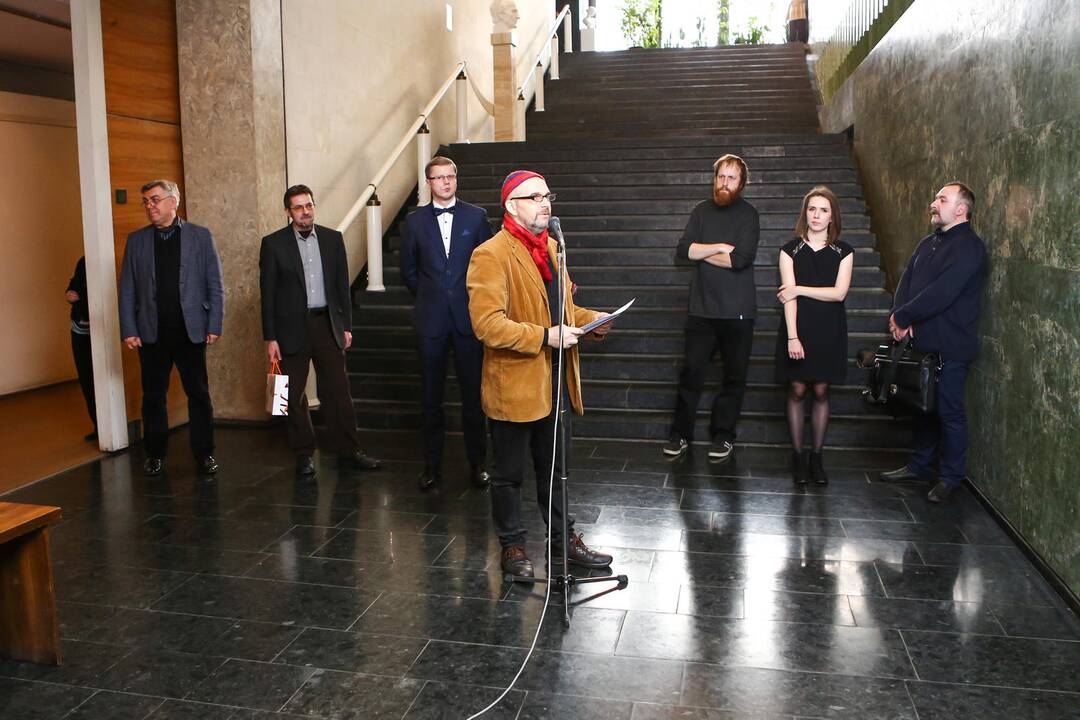 Tarptautinės grafikos bienalės „Kultūros linija“ atidarymas