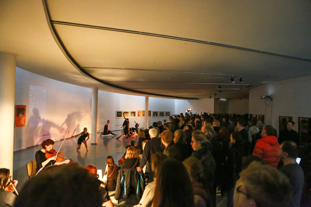 Tarptautinės grafikos bienalės „Kultūros linija“ atidarymas