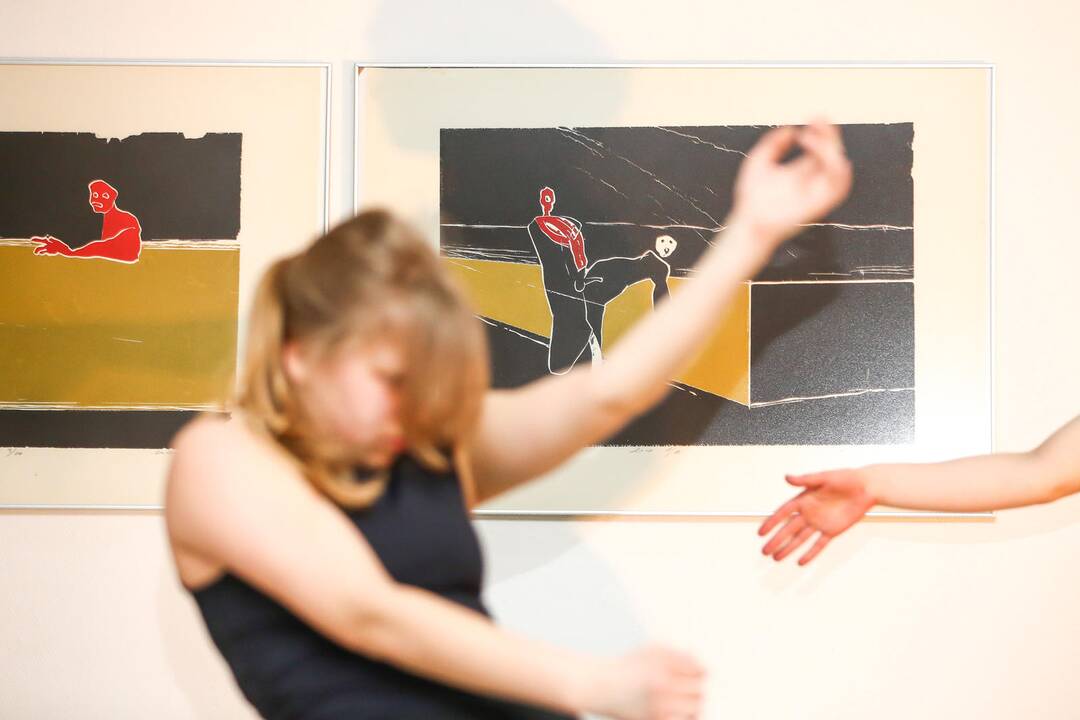 Tarptautinės grafikos bienalės „Kultūros linija“ atidarymas
