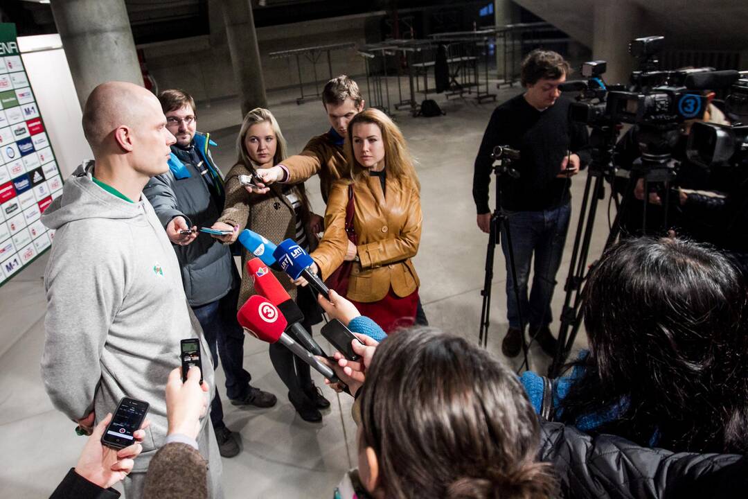 „Žalgirio“ treniruotė prieš susitikimą su Madrido „Real“