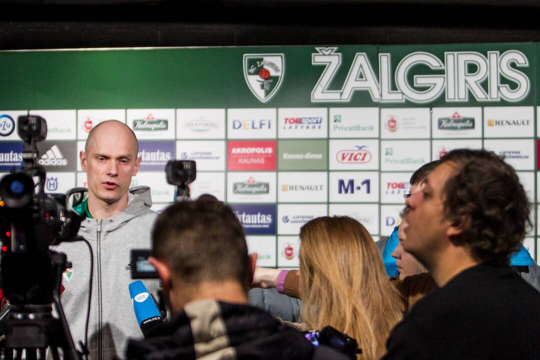 „Žalgirio“ treniruotė prieš susitikimą su Madrido „Real“