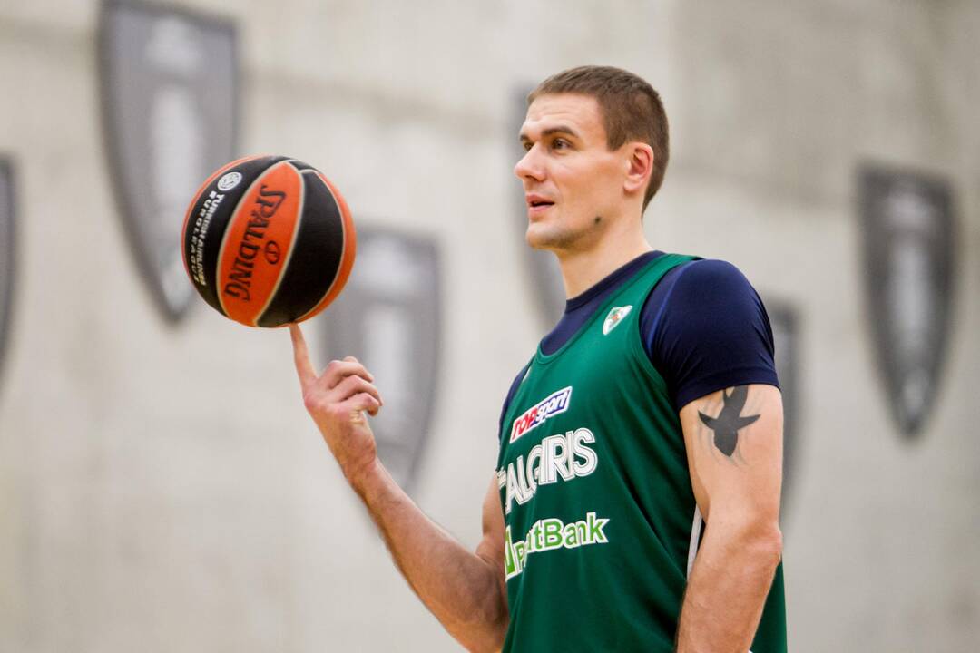 „Žalgirio“ treniruotė prieš susitikimą su Madrido „Real“