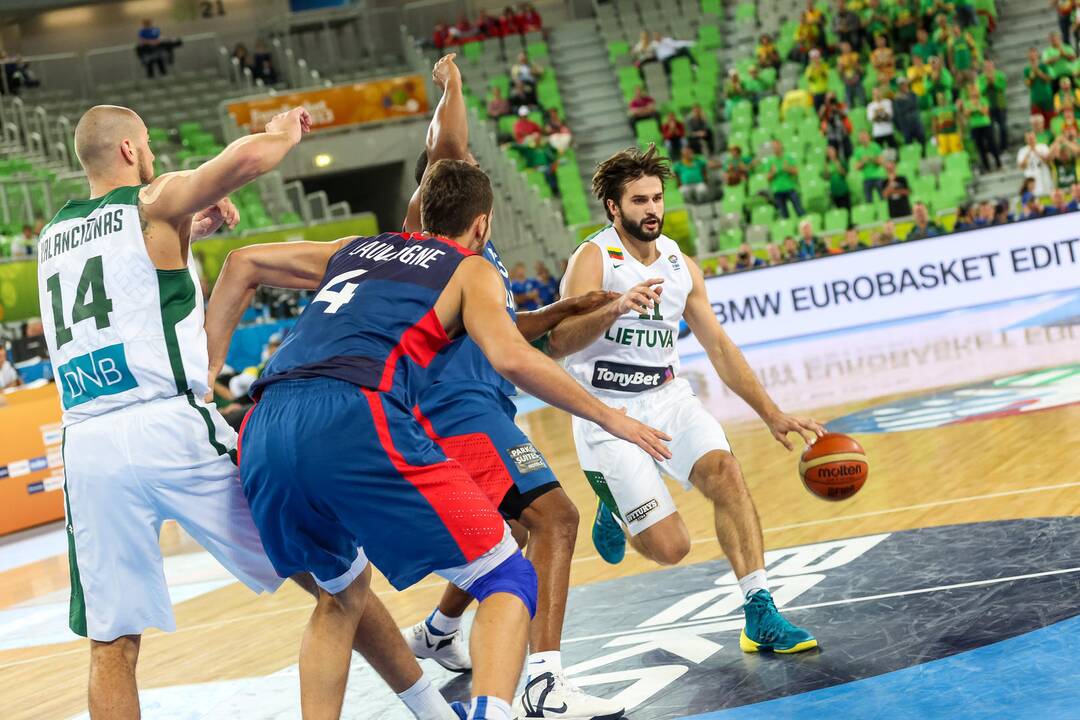 Eurobasket: Lietuva - Prancūzija