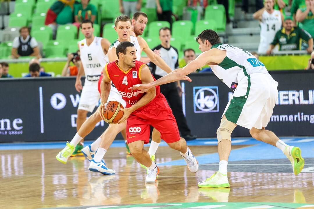 „Eurobasket“: Lietuva - Belgija