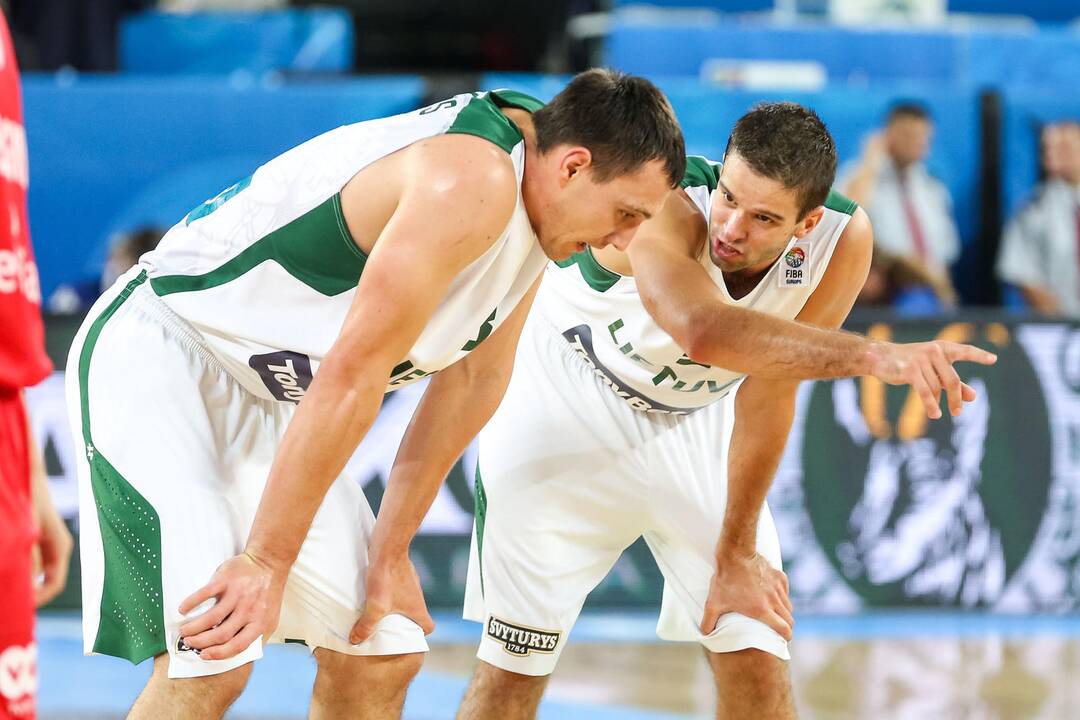 „Eurobasket“: Lietuva - Belgija