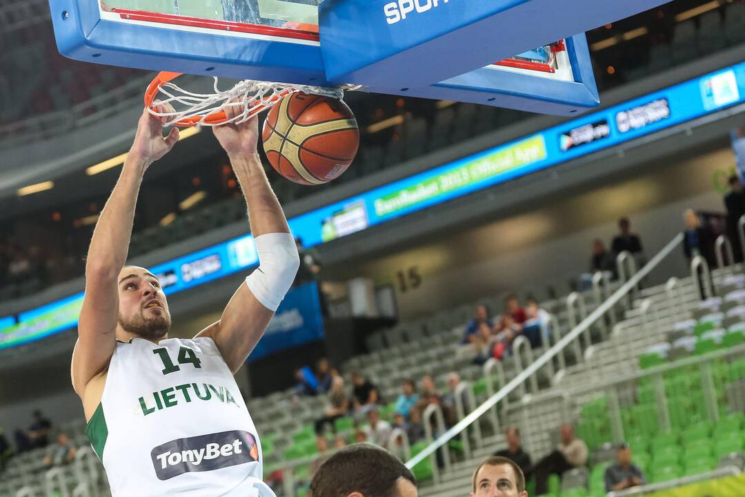 „Eurobasket“: Lietuva - Belgija