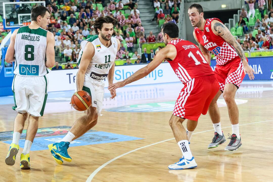 "Eurobasket": Lietuva - Kroatija