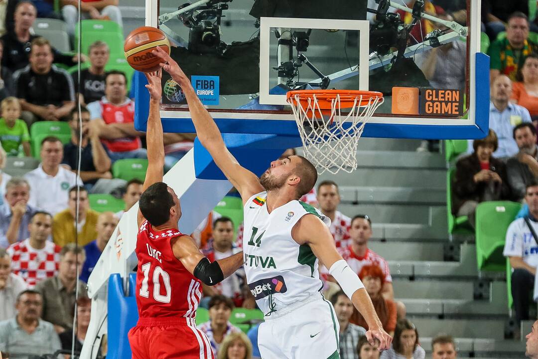 "Eurobasket": Lietuva - Kroatija