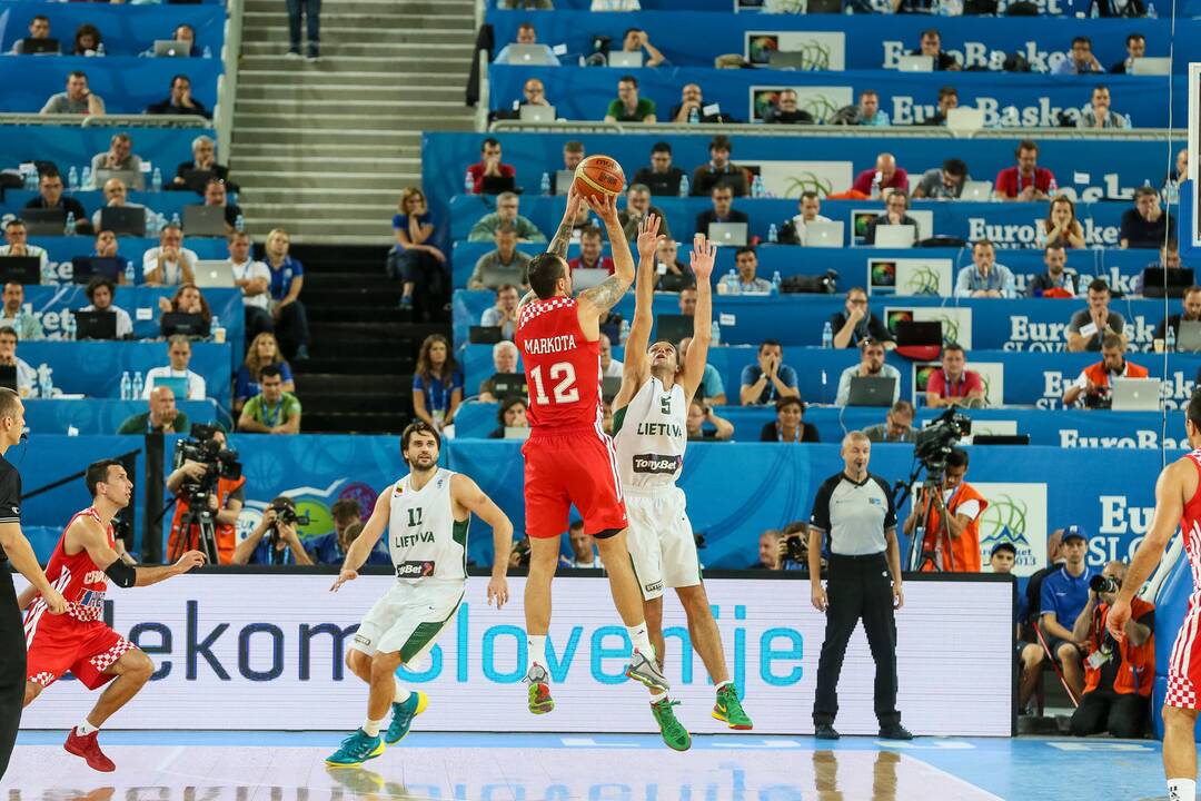 "Eurobasket": Lietuva - Kroatija