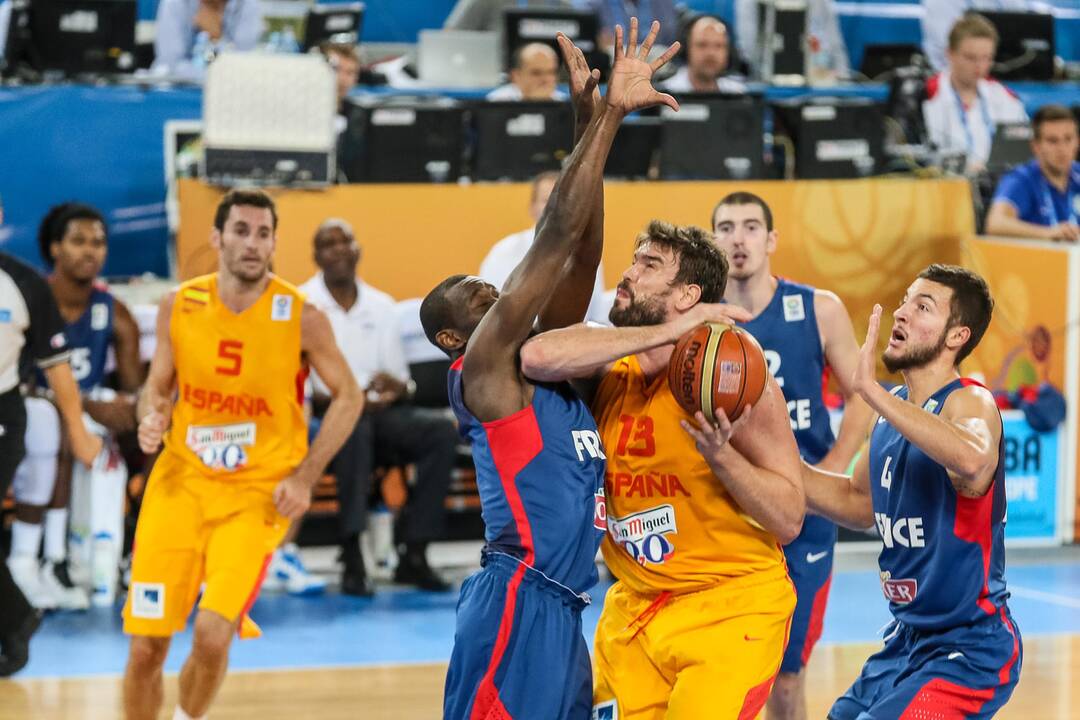 "Eurobasket": Ispanija - Prancūzija