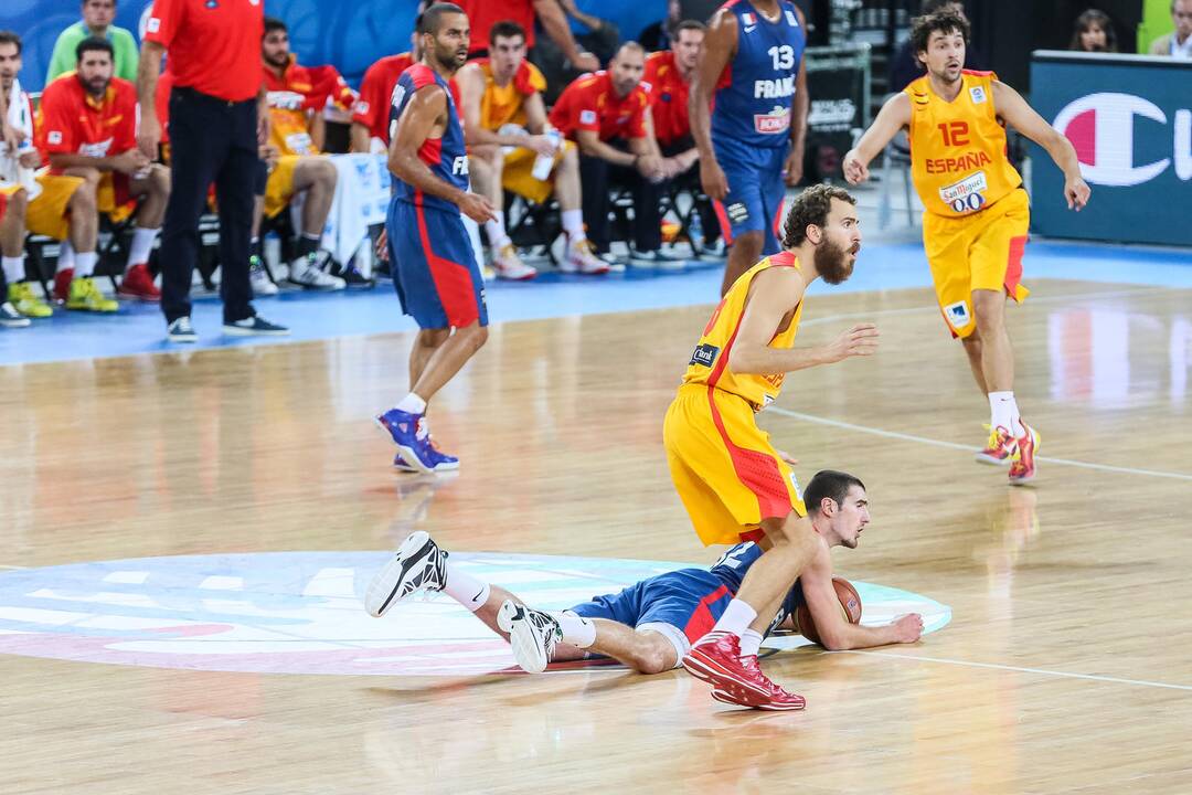 "Eurobasket": Ispanija - Prancūzija