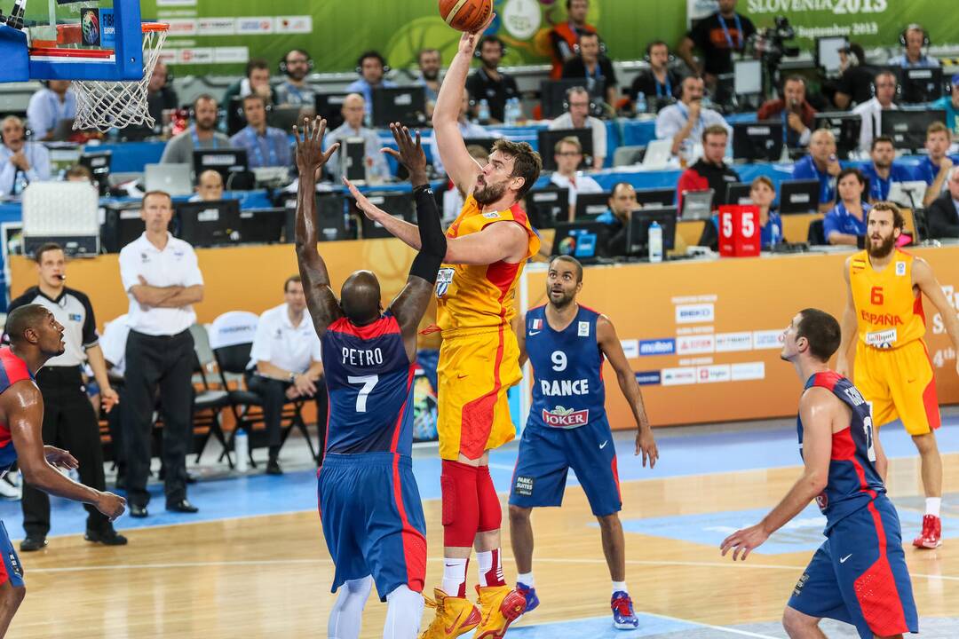 "Eurobasket": Ispanija - Prancūzija