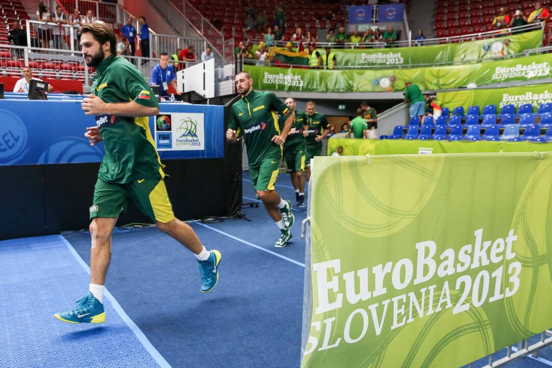 Eurobasket: Lietuva - Latvija