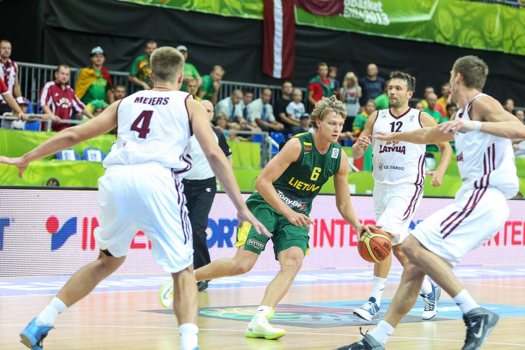 Eurobasket: Lietuva - Latvija