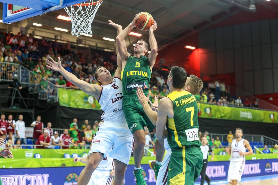 Eurobasket: Lietuva - Latvija