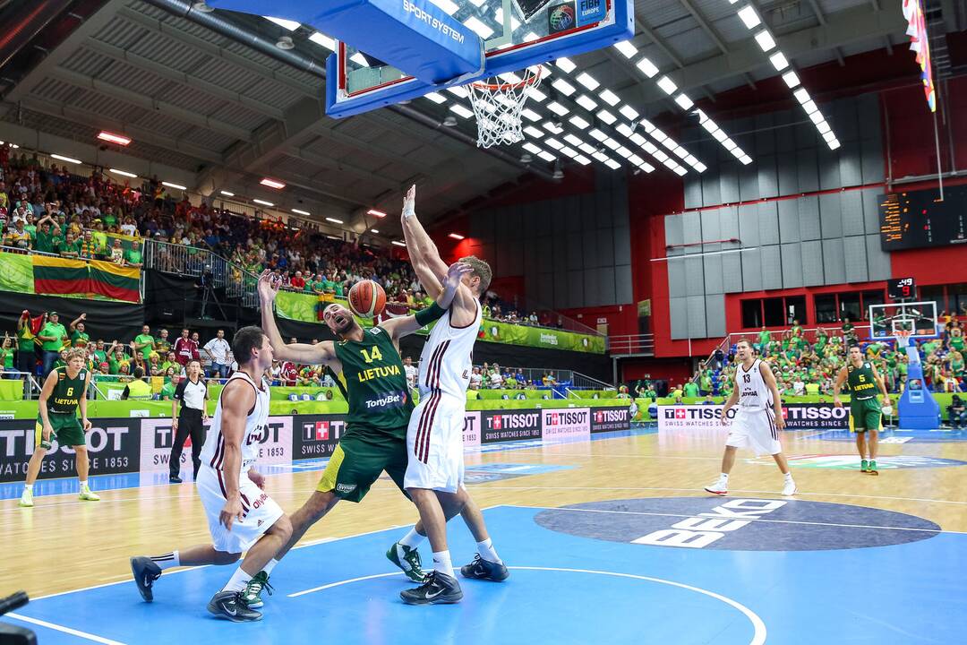 Eurobasket: Lietuva - Latvija