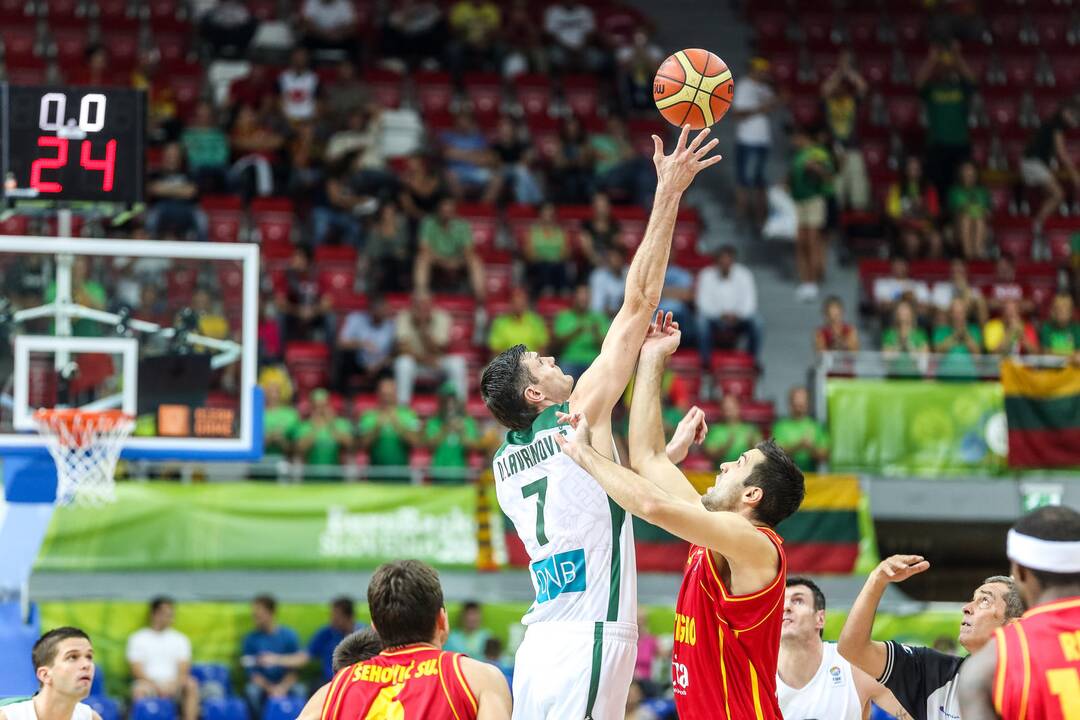 Eurobasket: Lietuva - Montenegro